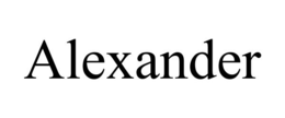 ALEXANDER trademark