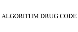 ALGORITHM DRUG CODE trademark
