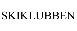 SKIKLUBBEN trademark