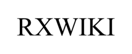 RXWIKI trademark