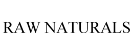 RAW NATURALS trademark