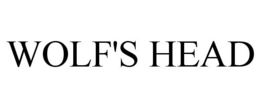 WOLF'S HEAD trademark