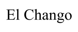 EL CHANGO trademark