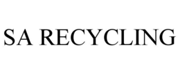 SA RECYCLING trademark