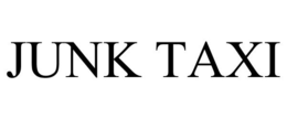 JUNK TAXI trademark