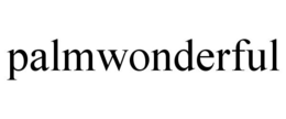 PALMWONDERFUL trademark