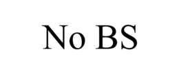 NO BS trademark