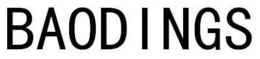 BAODINGS trademark