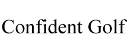 CONFIDENT GOLF trademark
