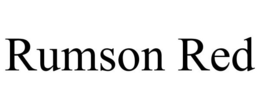 RUMSON RED trademark