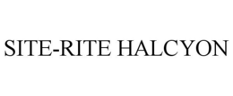 SITE-RITE HALCYON trademark