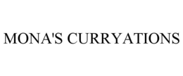 MONA'S CURRYATIONS trademark