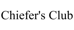 CHIEFER'S CLUB trademark