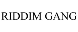 RIDDIM GANG trademark