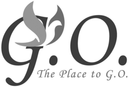 G.O. THE PLACE TO G.O. trademark