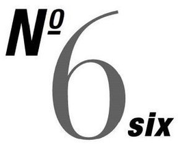 NO. SIX 6 trademark