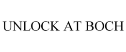 UNLOCK AT BOCH trademark
