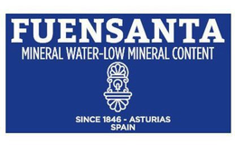 FUENSANTA MINERAL WATER-LOW MINERAL CONTENT SINCE 1846 - ASTURIAS SPAIN trademark