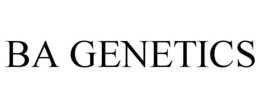 BA GENETICS trademark