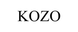 KOZO trademark