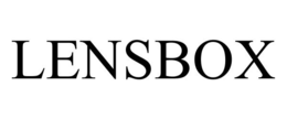 LENSBOX trademark