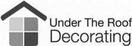 UNDER THE ROOF DECORATING trademark