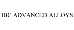 IBC ADVANCED ALLOYS trademark