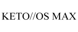 KETO//OS MAX trademark