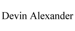 DEVIN ALEXANDER trademark
