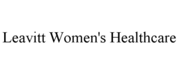 LEAVITT WOMEN'S HEALTHCARE trademark