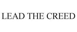 LEAD THE CREED trademark
