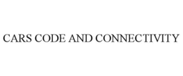CARS CODE AND CONNECTIVITY trademark