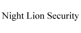 NIGHT LION SECURITY trademark