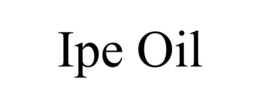 IPE OIL trademark