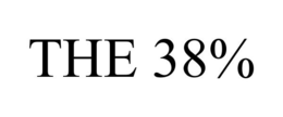 THE 38% trademark