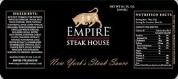 NEW YORK'S STEAK SAUCE trademark