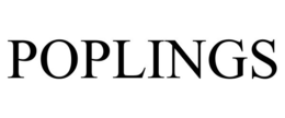 POPLINGS trademark