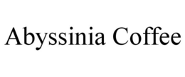 ABYSSINIA COFFEE trademark