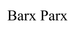 BARX PARX trademark