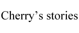 CHERRY'S STORIES trademark