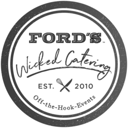 FORD'S WICKED CATERING EST. 2010 OFF-THE-HOOK-EVENTS trademark