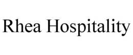 RHEA HOSPITALITY trademark