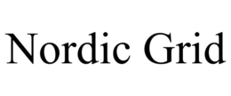NORDIC GRID trademark