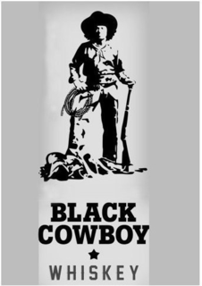 BLACK COWBOY WHISKEY trademark