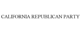 CALIFORNIA REPUBLICAN PARTY trademark