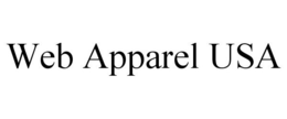 WEB APPAREL USA trademark