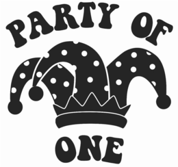 PARTY OF ONE trademark