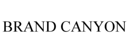 BRAND CANYON trademark