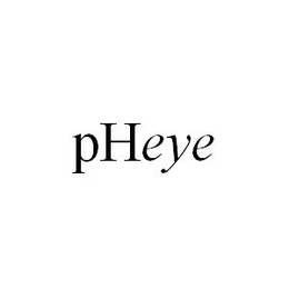 PHEYE trademark