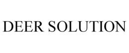 DEER SOLUTION trademark
